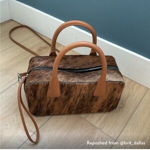 Rachel Comey Brown and Tan Crossbody Bag